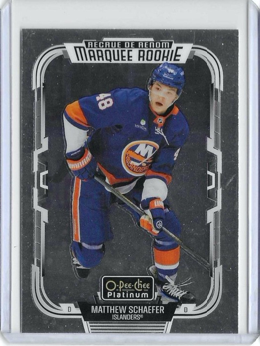 2025-26 O-Pee-Chee Platinum - Marquee Rookies Matthew Schaefer #268 (RC)