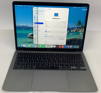 Apple MacBook Air A2337 13,3'' M1 16GB RAM 256GB SSD Grade C FRA 291 Zyklen