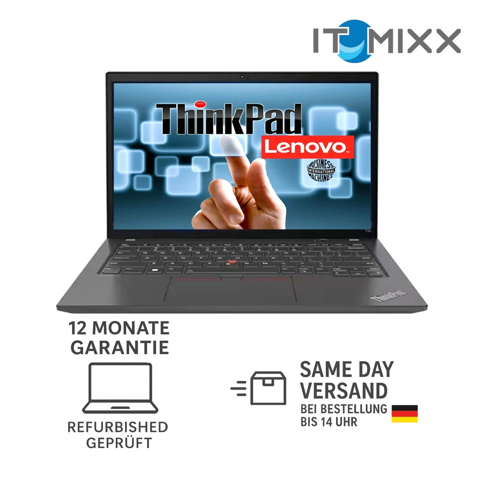 Lenovo ThinkPad P14s G1 · i7-10610U · 32GB · 512GB, Foto 1 von 5