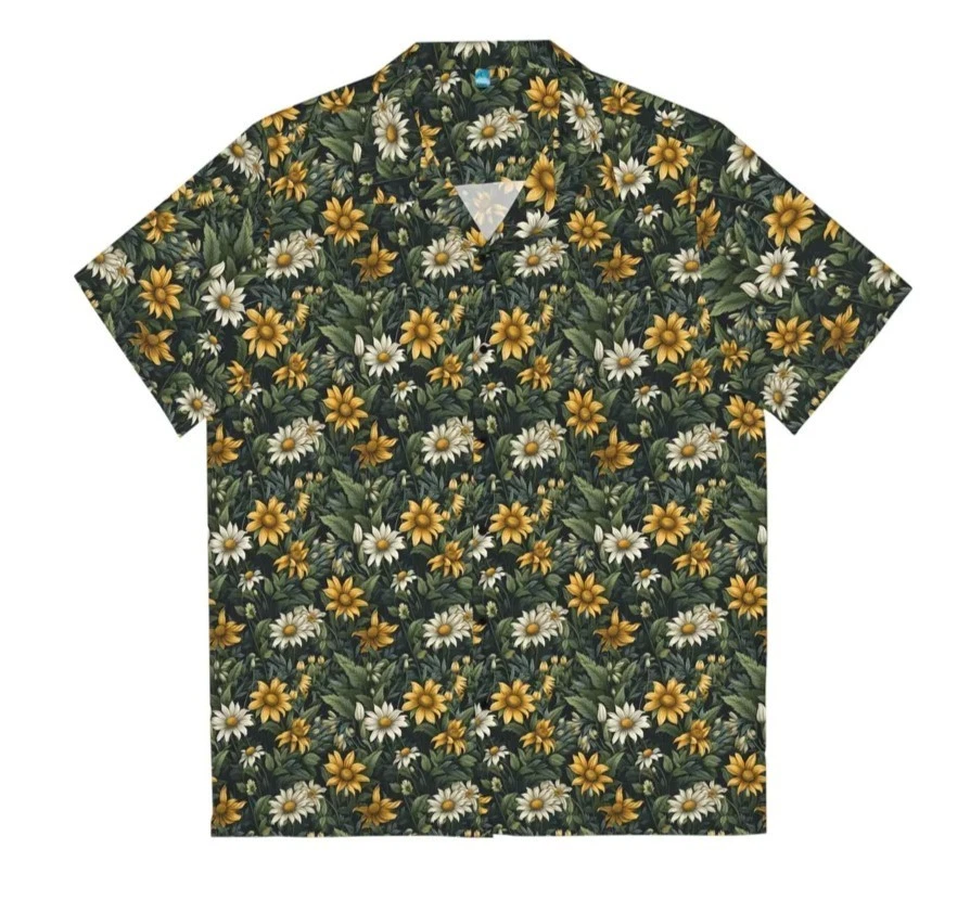 Daisy Pattern Hawaiian