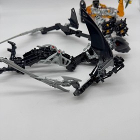 Lego Bionicle Lot of 2 Incomplete Figures Chirox 8693 Toa Hewkii 8912