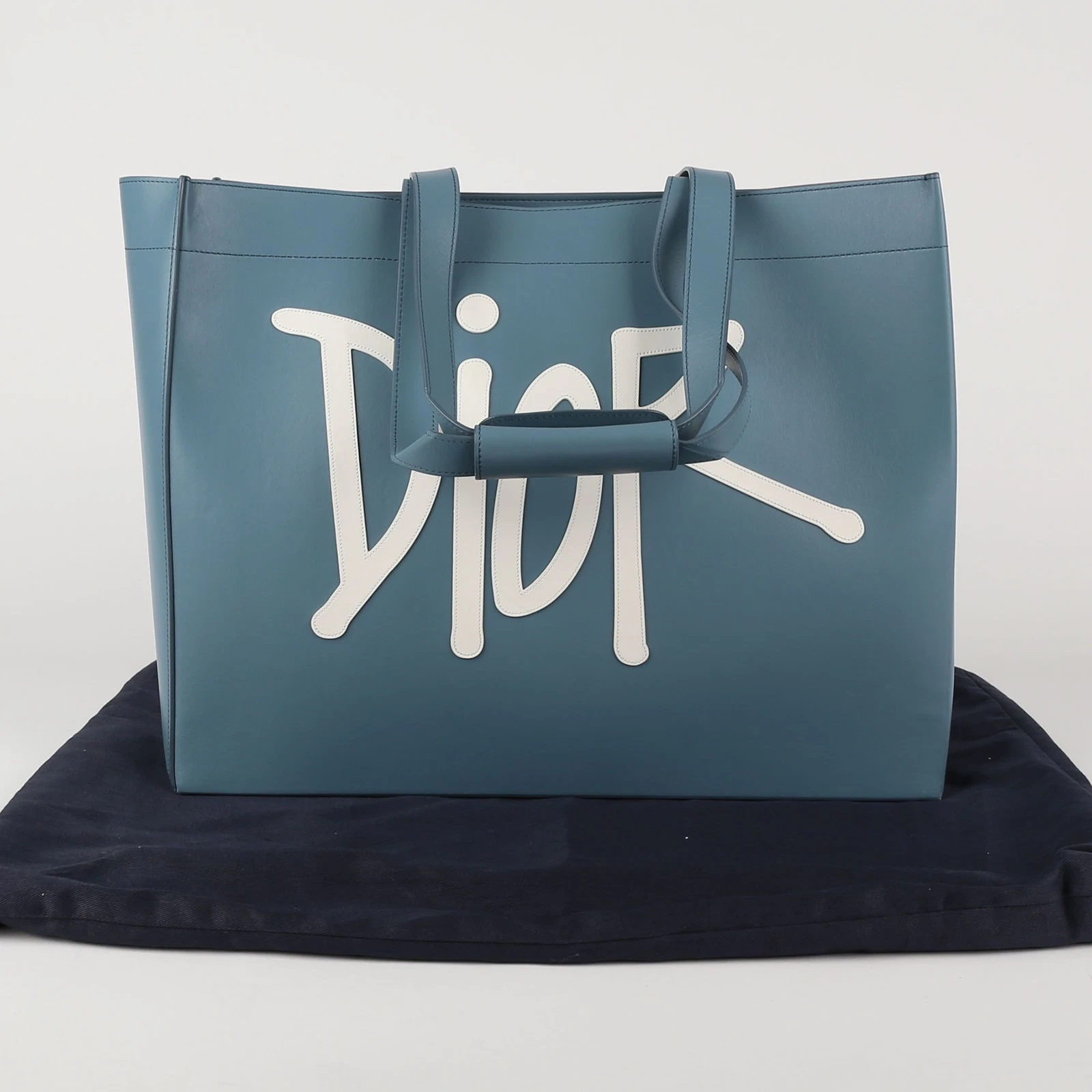 Sac à bandoulière Dior Stussy Shawn Shopper bleu 1DOSH153YZI 52844803