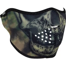 Zan Headgear Neoprene Insulated Half Face Mask Wind Cold Protection Motorcycle
