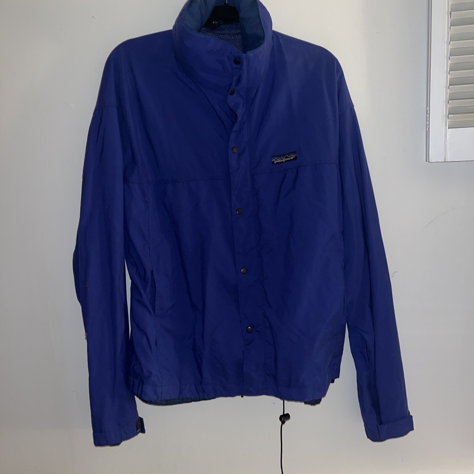 patagonia jacket mens blue vintage | eBay