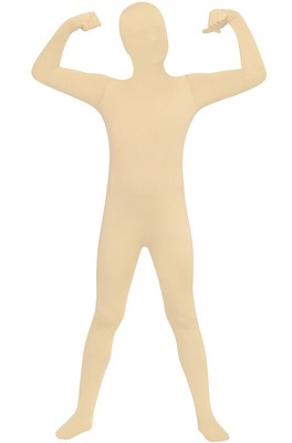 Skin Suit Teen Halloween Costume (Nude) | eBay