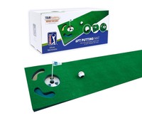 Pga Tour 6ft Putting Mat With Guide Ball, Ball Alignment Tool And Training Dvd Pga Tour 6ft Putting Mat With Guide Ball, Ball Alignment Tool And Training Dvd