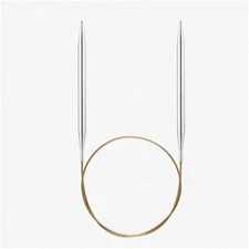 TurboBlue KnitCordz - 16" Circular Needles (US 10.5/6.5mm) for Effortless Knitti