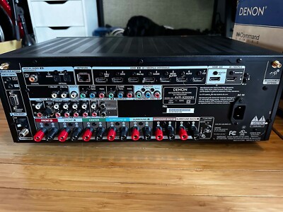 Denon AVR-X2500H, 7.2, 4k UHD HDR 60hz, 8 HDMI In, Audyssey Room