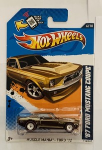ford mustang 67 hot wheels