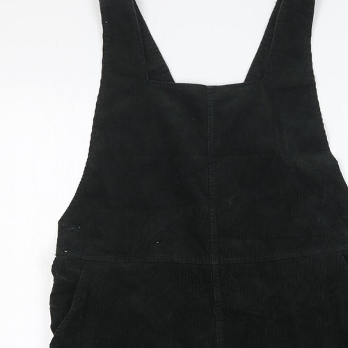 Oasis Womens Black Cotton Blend Mini Size 12 - Picture 6 of 12