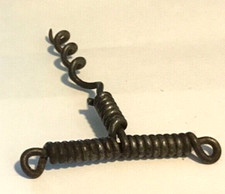 Rare Antique Vintage corkscrew tutto in ferro.