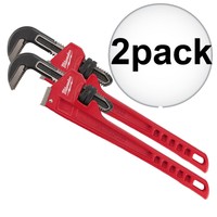 2pk 14 Steel Pipe Wrench Milwaukee 48-22-7114 on sale 2pk 14 Steel Pipe Wrench Milwaukee 48-22-7114 on sale
