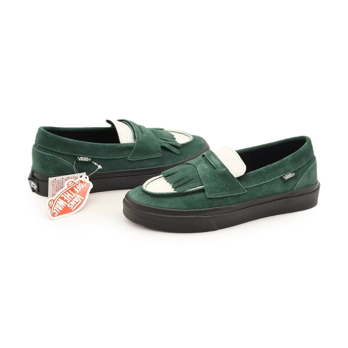 673333-0001 Arihara Miyuki Vans Loafer Green White Black