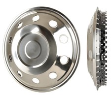 Radzierblenden 16" Zoll gewölbt (1x) Wohnmobil Transporter Radkappen Radblenden