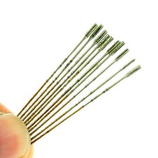 20Pcs Diamond Coated 1.8 mm 2 Lapidary Drill Hole Needle Solid Bits