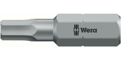 Wera Bit 1/4'' DIN3126 C6,3 Hex 1,5x 25mm zähh.