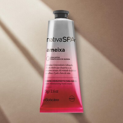 O Boticario Creme Hidratante para as Mãos Nativa SPA Ameixa 75g