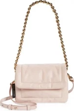 Marc Jacobs Small Pillow Leather Crossbody Bag Peach Whip $425
