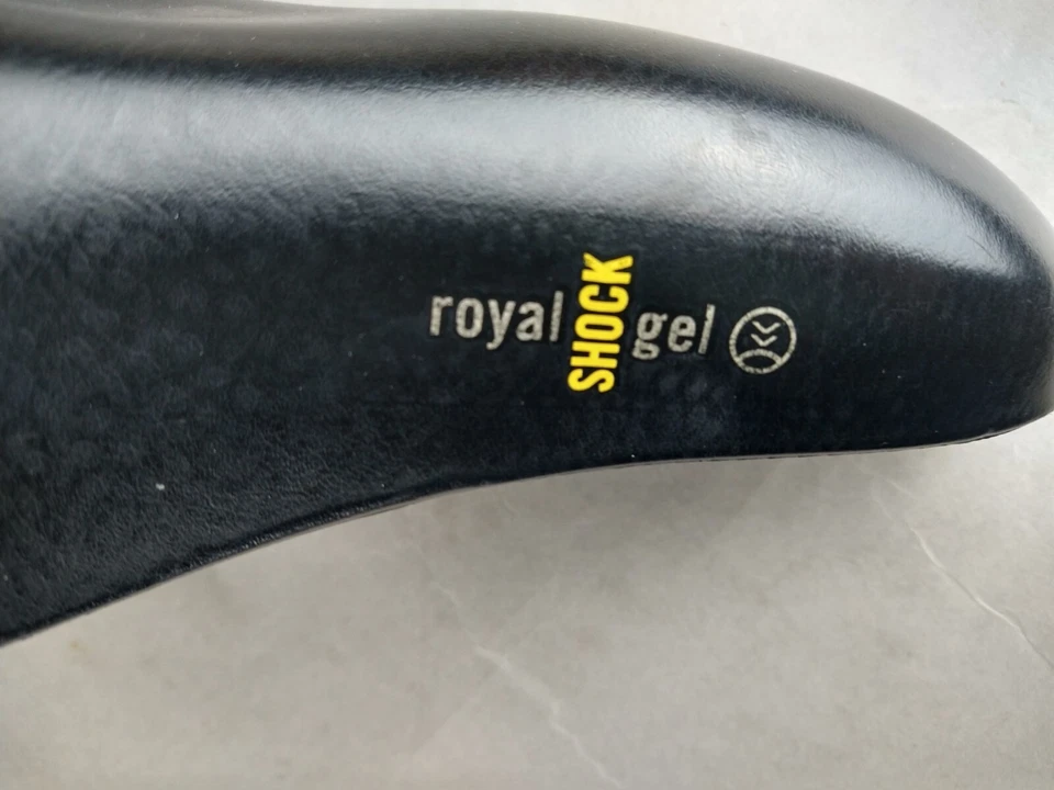 Asiento de sillín de bicicleta Selle Royal Royal Shock Gel Comfort negro  Foto 2 de 4
