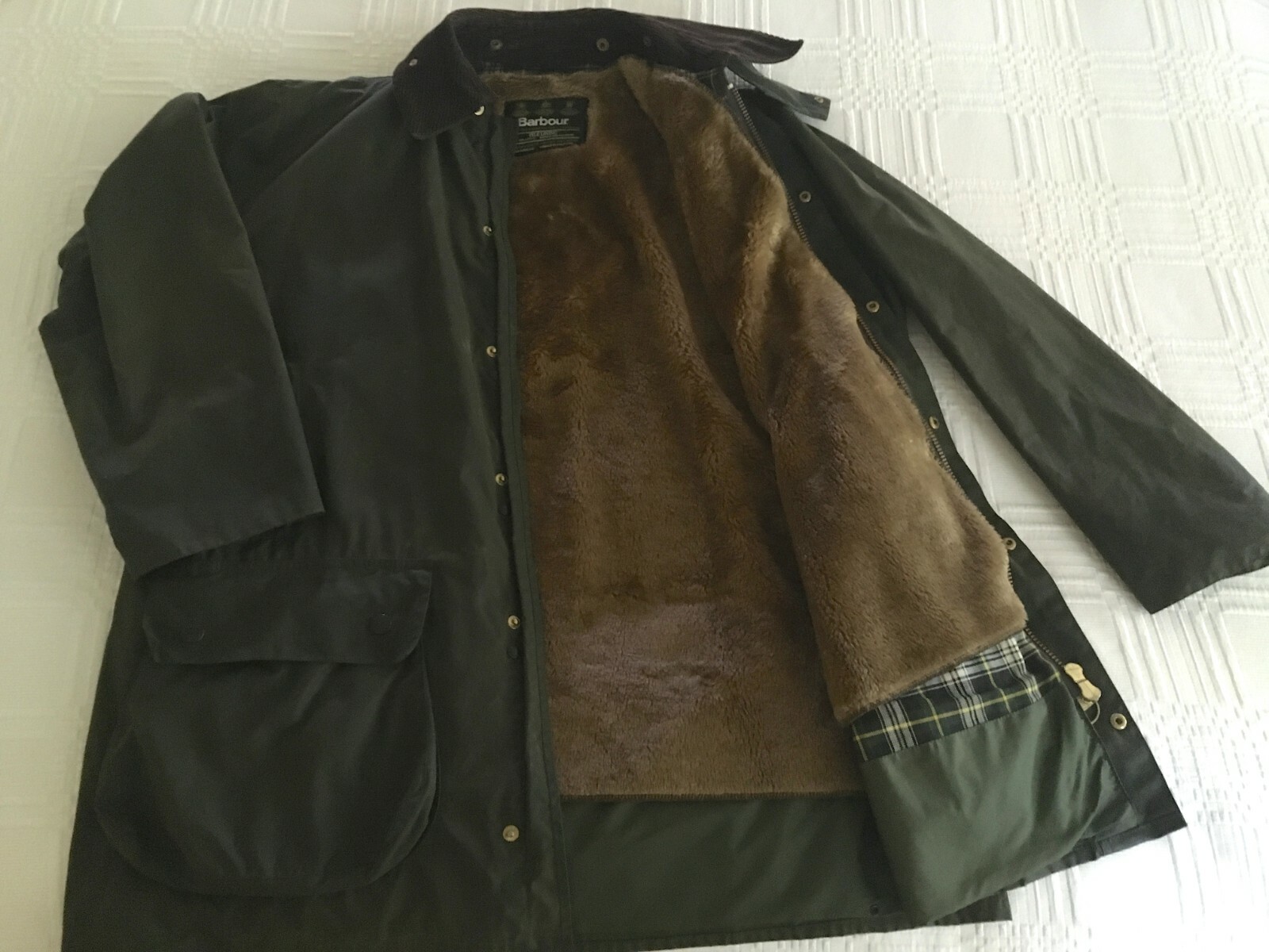 barbour border jacket liner