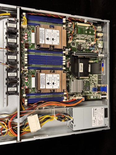 TYAN GT62D-B7106 1U SERVER 2x SFF NVME SERVER BAREBONE CHASSIS - Picture 5 of 6