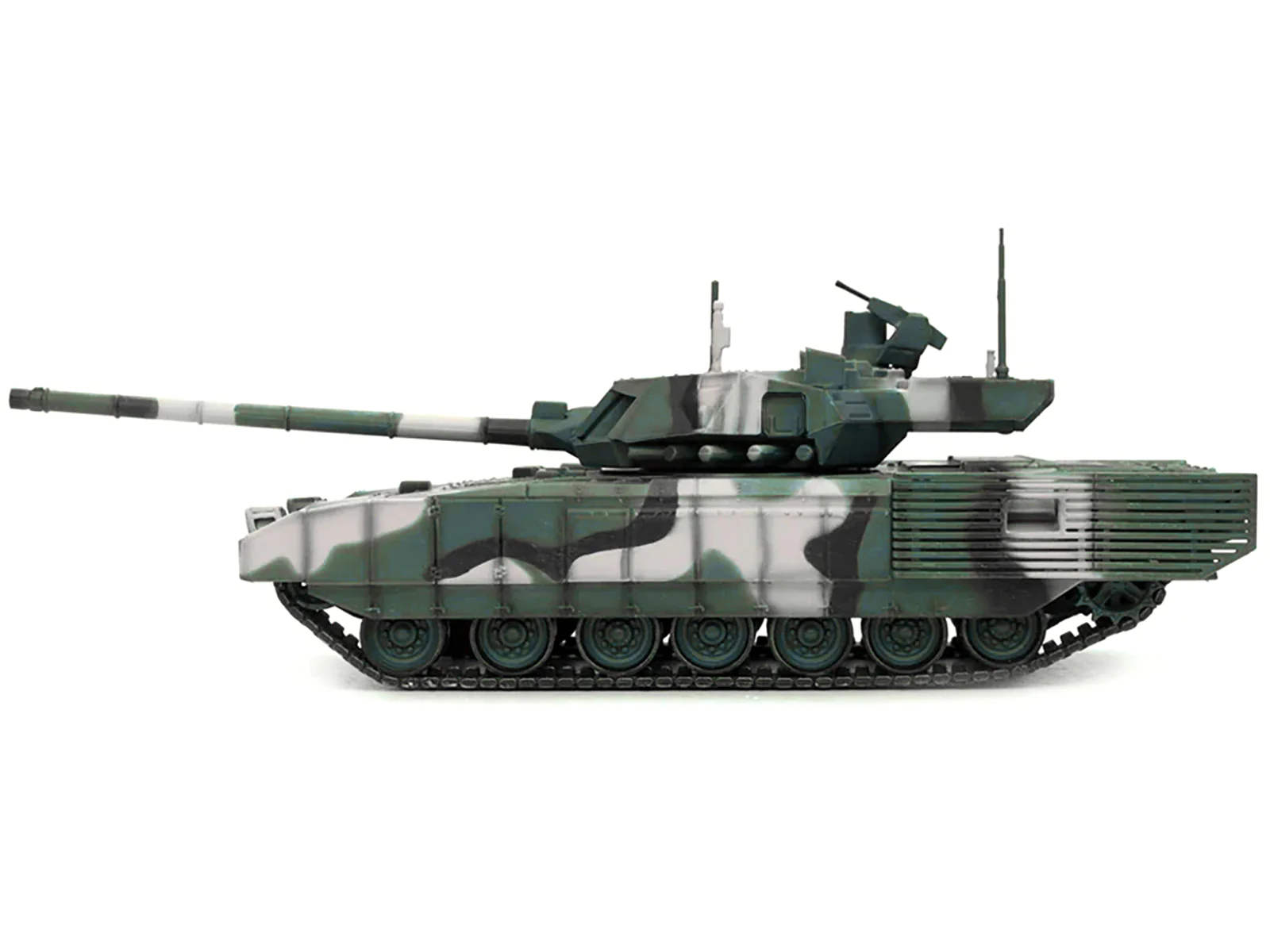 Russian T14 Armata MBT (Main Battle Tank) Multi-Woodland 1/72 Diecast Model