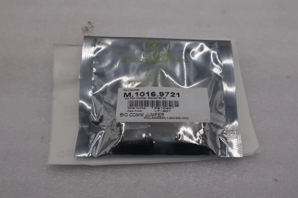 NEW KOLLMORGEN M.1016.9721 BIO COMM JUMPER BOARD STOCK K-2900-A - Image 3 of 3