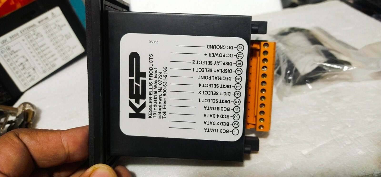 KEP Electronic Counter PCGE99B74 96x48mm BCD Digital Meter Controller Transducer