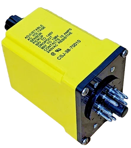 (QTY:1) SIEMENS Potter & Brumfield CSJ-38-70010 Adjustable AC Voltage Sensor