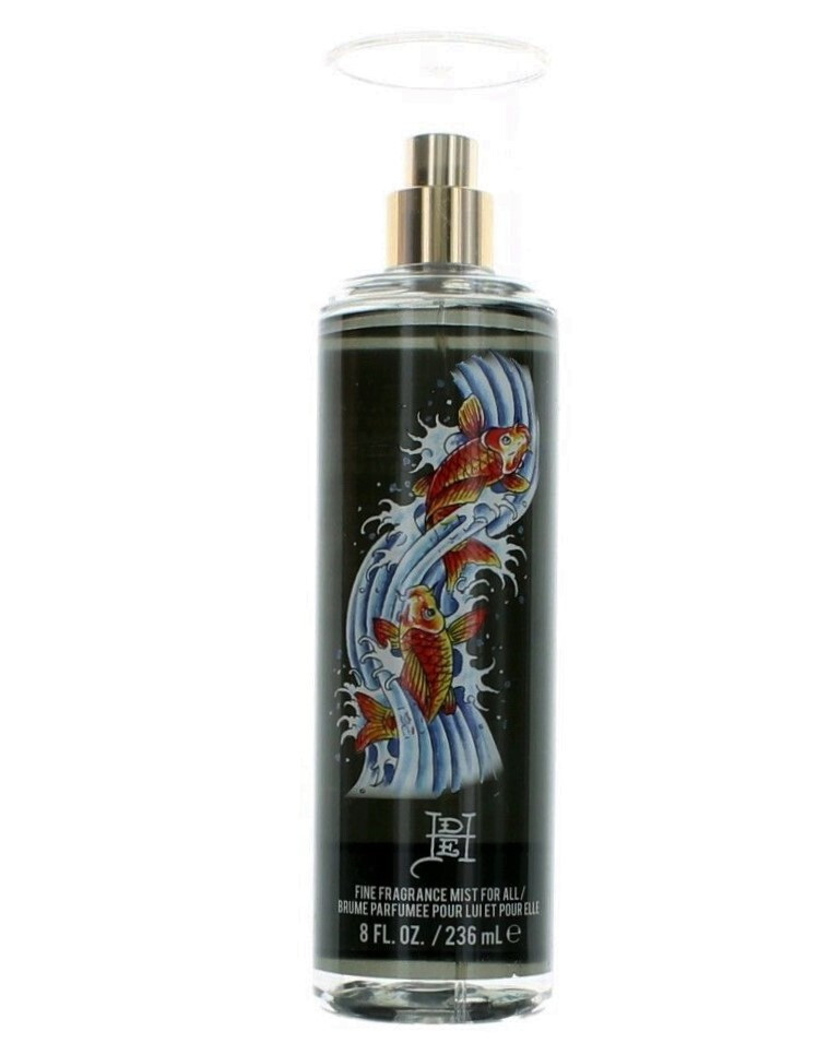 Ed Hardy Koi Wave Christian Audigier Fragrance Body Mist Spray Unisex  8 oz New