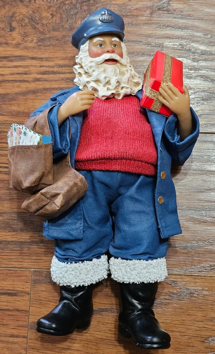 Possible Dreams Santa Postman Mailman Delivering Packages