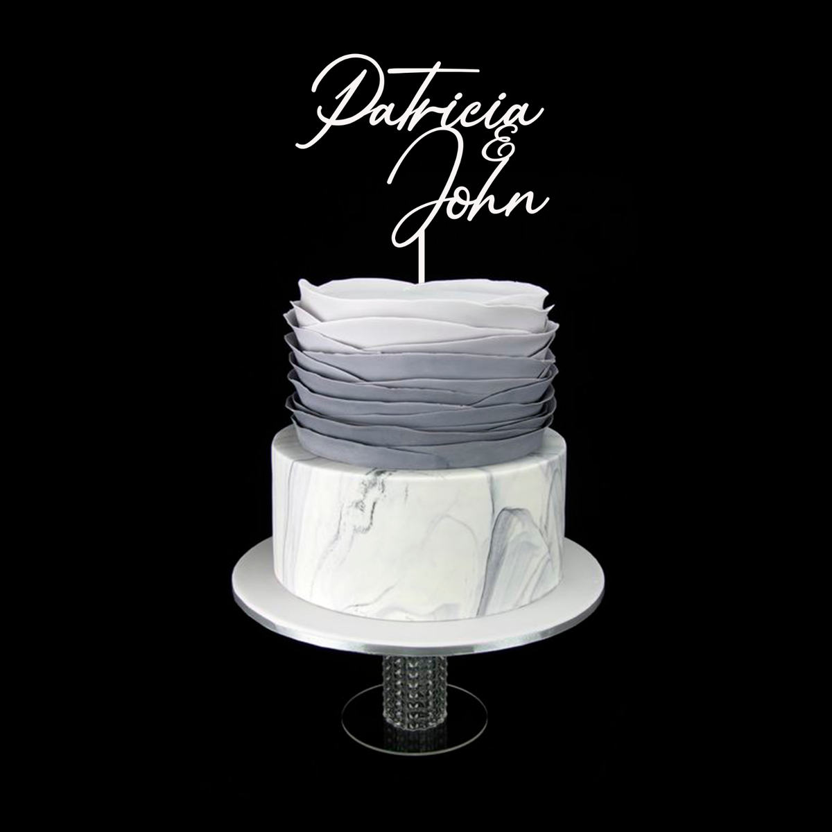 Mr And Mrs Wedding Cake Topper Anniversary Engagement Cake Toppers African American Bride Cake Toppers For Wedding Custom Couple Name Cake Toppers Funny Wedding Topper Acrylic Black Cake Topper