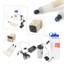 2L Vacuum Pump Electric Cow Milker Barrel Milking Machine