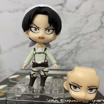 Figurine Levi Attack On Titan - SD Manga 7.5cm - Figma - Neuf