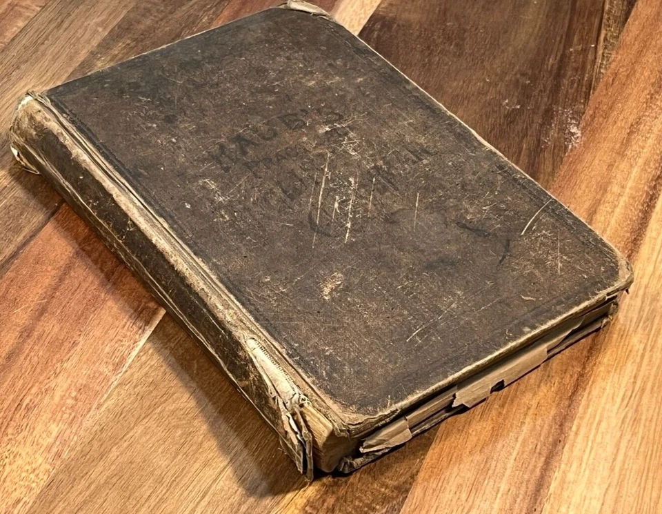 Milford Delaware Antique Schoolbook Belonging to Mabel and Gertrude Violet Smith - Image 2 of 4