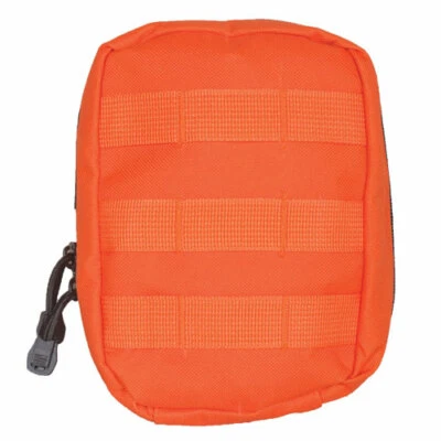 FOX TACTICAL Tactical Soldier 1st Aid Medic IFAK Trauma Kit Large MOLLE Gear Pouch BLZ ORANGE