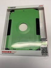 For Apple iPad Air 1stGen Trident Tough Rubber Shockproof HardCase Cover-Green