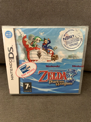 Nintendo DS, The Legend of Zelda: Phantom-Sanduhr, roter Streifen - SELTEN - WERKSEITIG VERSIEGELT