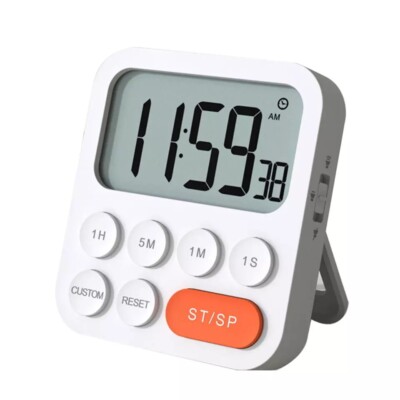 Digitalanzeige Uhr Timer Pomodoro minimalistisch Countdown magnetisch