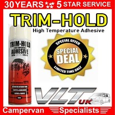 Trim Hold High Temperature Fix Adhesive Spray Van Car Carpet Heat Resistant Glue