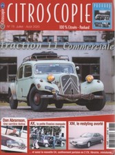 CITROSCOPIE 78 CITROEN TRACTION 11 COMMERCIALE CITROEN AX EVASION CITROEN XM