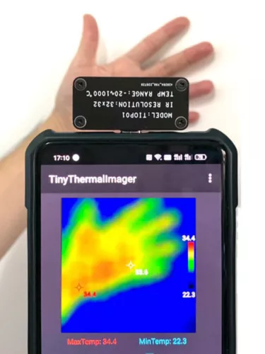 TIOP01 Infrared Thermal Imaging Camera IR Imager USB Type-C for Android Phone - Picture 11 of 12