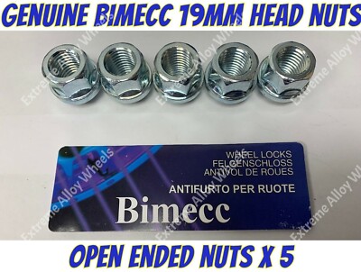 Alloy Wheel Nuts S open x 5 M12x1.5 Vauxhall Ampera Antara Astra Cascada