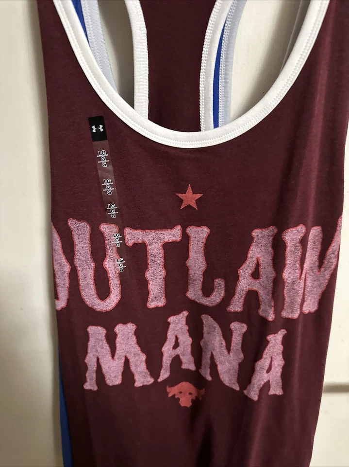 4-2025-Under Armour Men's Gym Project Rock Brahma Bull TANK TOP- 1370484-484-LG - Image 3 of 4