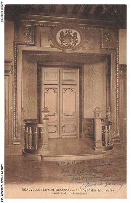 AQSP8-0554-82 - REVILLE - Le foyer des indirectes - Chambre de la comtesse