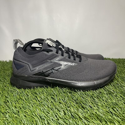 Brooks Ricochet Gray/Black Running Shoes Sneakers 1203481B009 Women's  Size 11