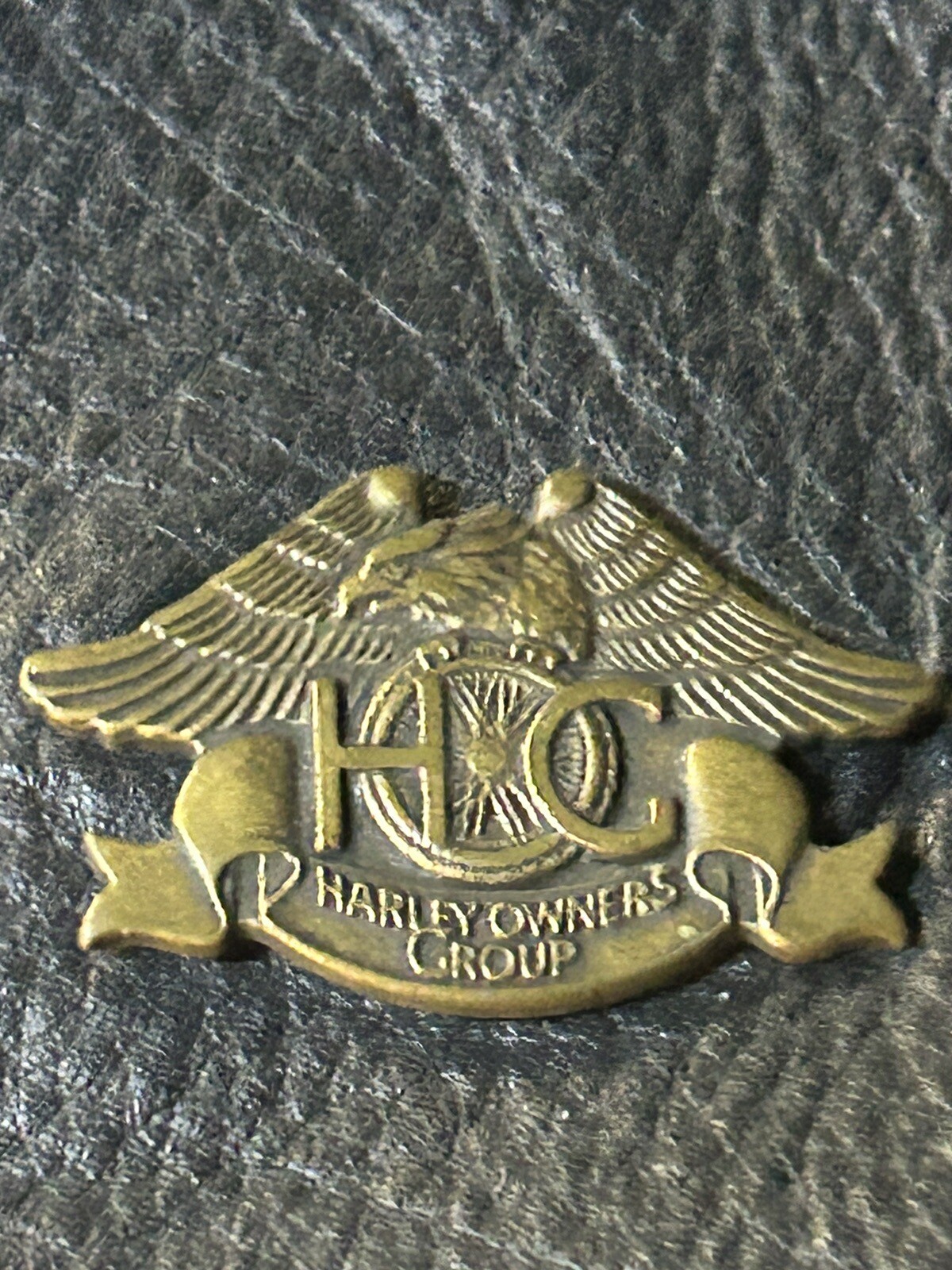 Vintage HarleyDavidson Leather Vest with Patches & Pins Men's Large WA eBay