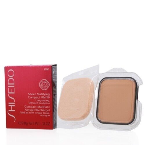 CS Shiseido/Sheer Matifying Foundation Refill (I 100 Very Deep Ivory) .34 Oz - Foto 1 di 1