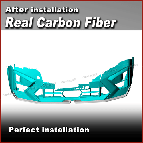 DRY Carbon Frontlippe Schwert Diffusor Frontspoiler für BMW F95 X5M LCI 2023-24 - Picture 3 of 13