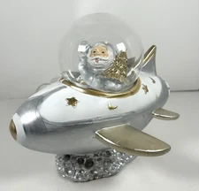 Space Santa In A Jetson Type Plane Bella Lux -  A Christmas Collection.